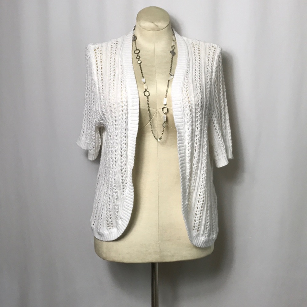 🌻 3/25 🌻 C&B Short Sleeve Crochet Cardigan